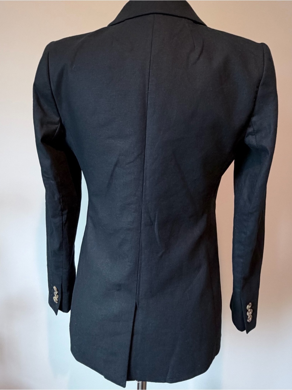 J. Crew Black Linen Women's Blazer - Picture 7 of 10